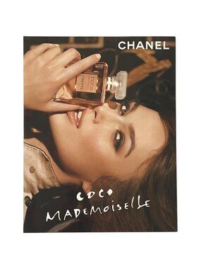 Chanel Coco Mademoiselle Perfume Ad PRINT AD Scent Strip Insert